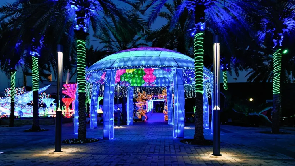 Dubai Garden Glow